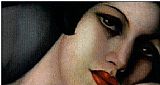 Tamara de Lempicka The dream cropped painting